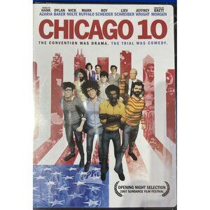 Chicago 10 (DVD, 2007) Documentary Hank Azaria Nick Nolte Mark Ruffalo